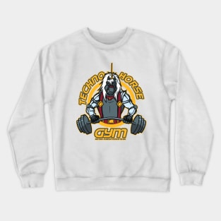 Techno Horse Gym Crewneck Sweatshirt